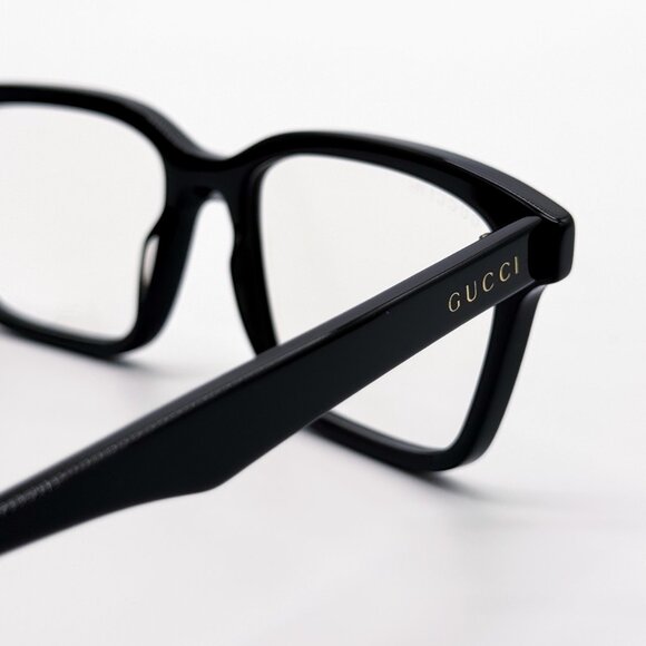 NEW GUCCI EYEGLASSES SQUARE BLACK MEN GUCCI GG0964S 001 - Picture 8 of 11